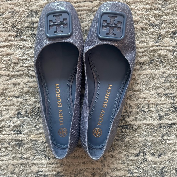 Tory Burch | Georgia Snakeskin Flats - Picture 4 of 4